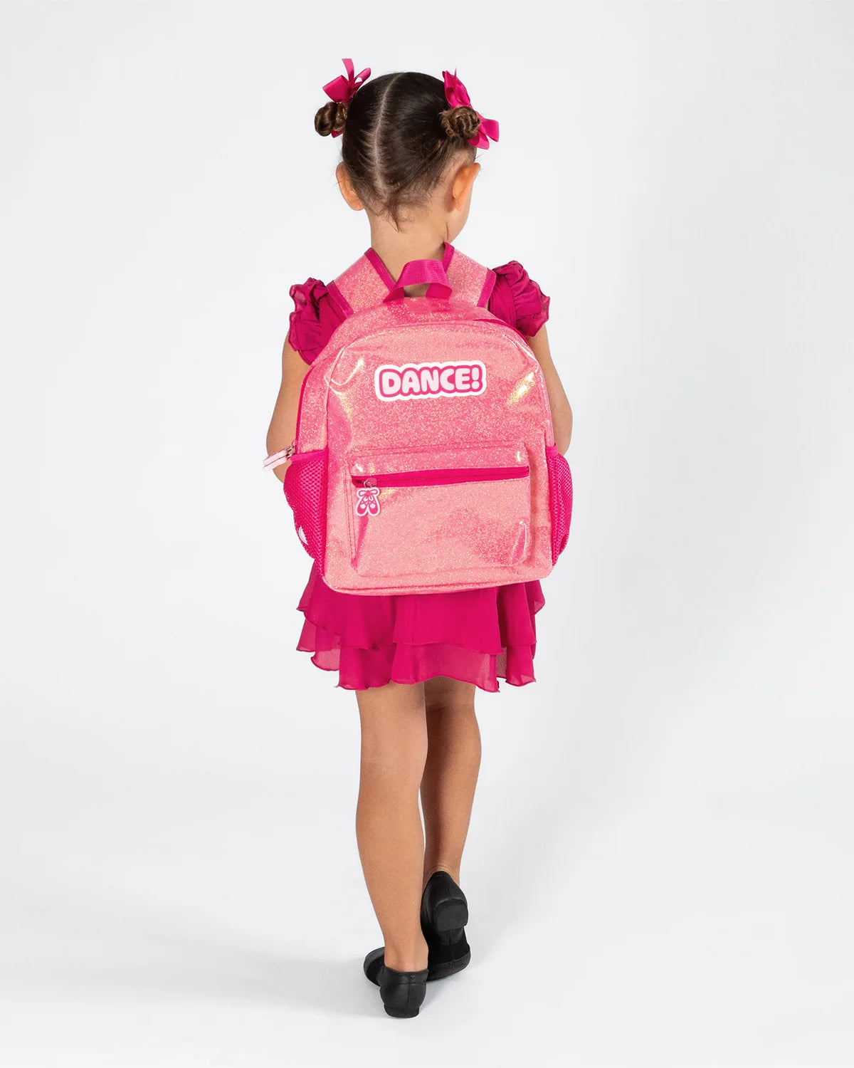 Sadie Dance Back Pack | Pink Glitter