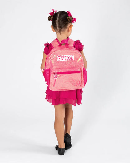 Sadie Dance Back Pack | Pink Glitter