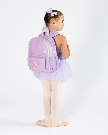 Sadie Dance Back Pack | Lilac Hologram
