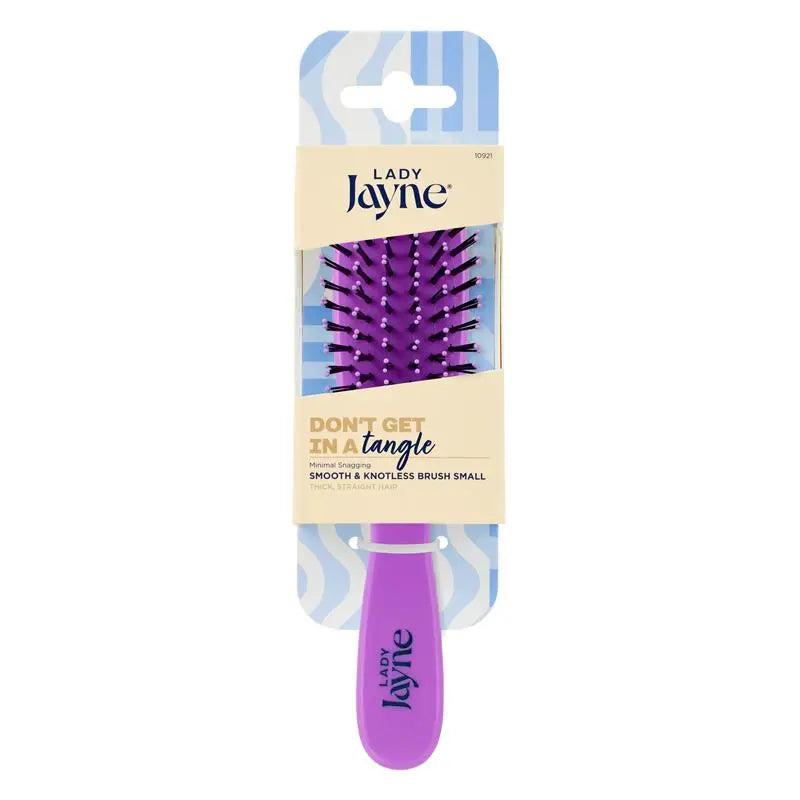 Lady Jayne Smoothing & Knotless Detangle Brush - Amethyst