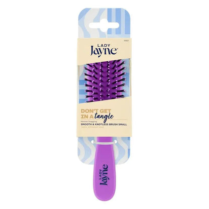 Lady Jayne Smoothing & Knotless Detangle Brush - Amethyst