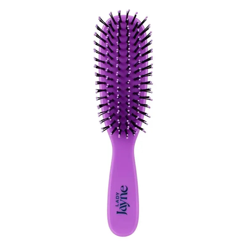 Lady Jayne Smoothing & Knotless Detangle Brush - Amethyst