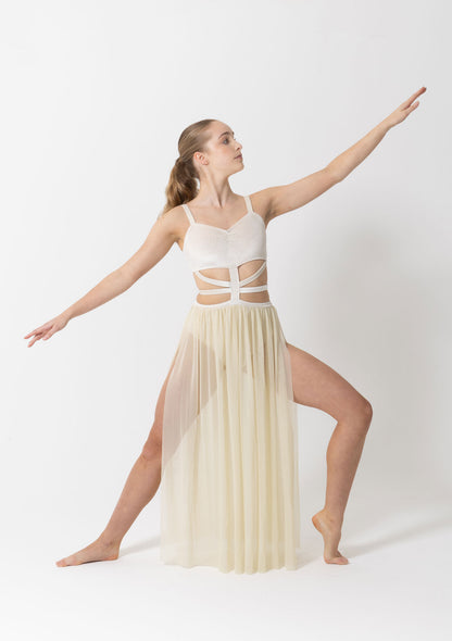 Celeste Cream Lyrical Dress - Adult