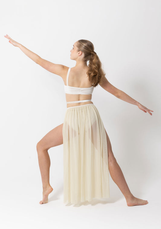 Celeste Cream Lyrical Dress - Adult