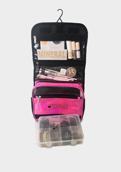 Holographic Make Up Bag - Hot Pink