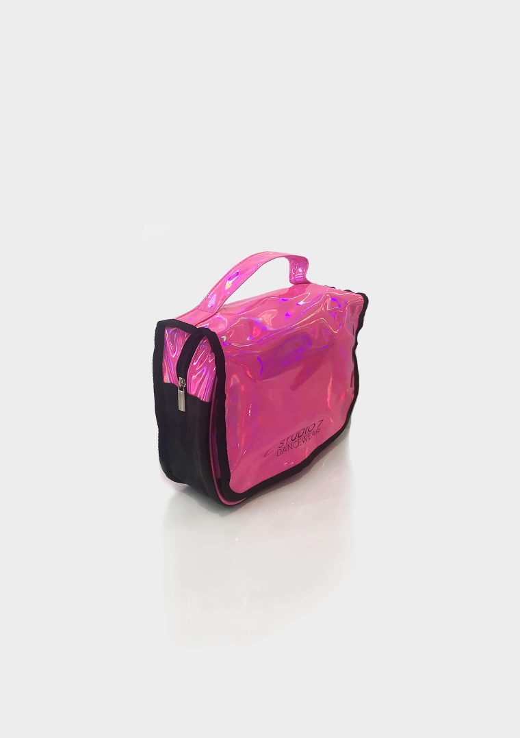 Holographic Make Up Bag - Hot Pink