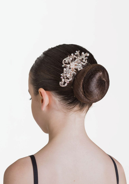 Rose Sparkle Hairpiece Comb