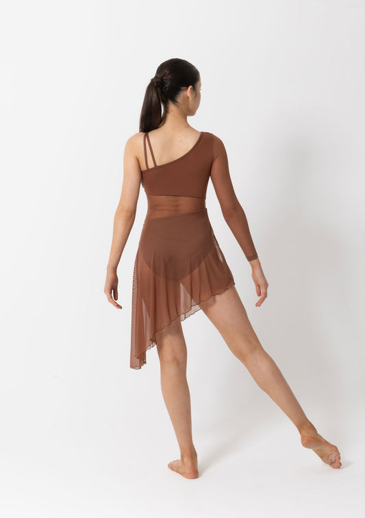 Tasha Mocha Modern Lyrical Dress - Adult