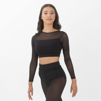 Tyler Long Sleeve Performance Crop - Adult