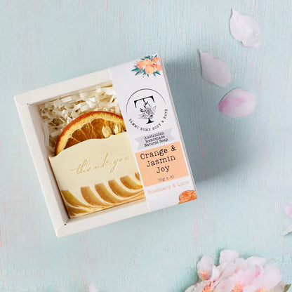 Tammi Home Australian Handmade Artisan Soap - 🍊 Orange + Jasmin Joy