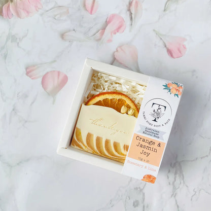 Tammi Home Australian Handmade Artisan Soap - 🍊 Orange + Jasmin Joy