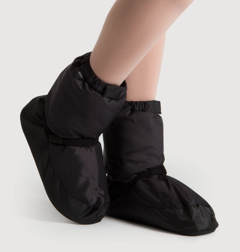 New Bloch Warmup Booties - Black
