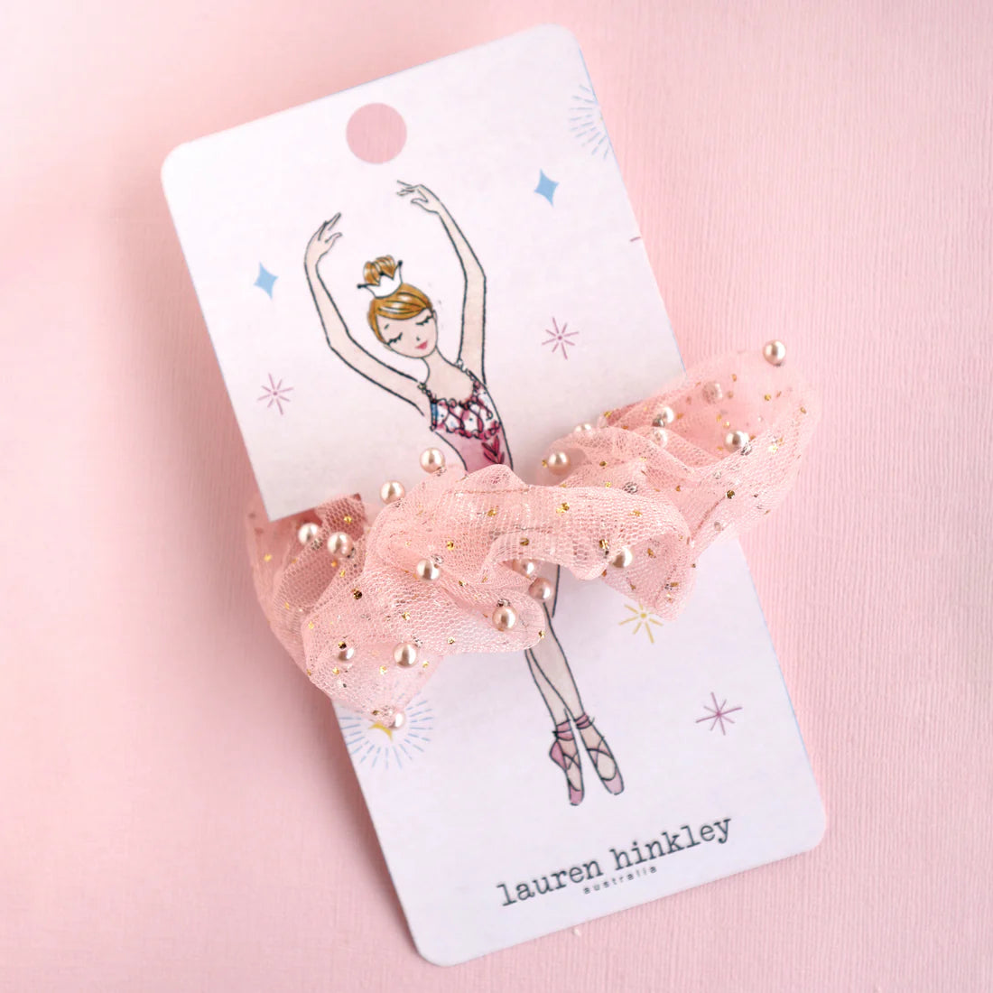 Lauren Hinkley Australia Ava Ballerina Pearl Tutu Scrunchie