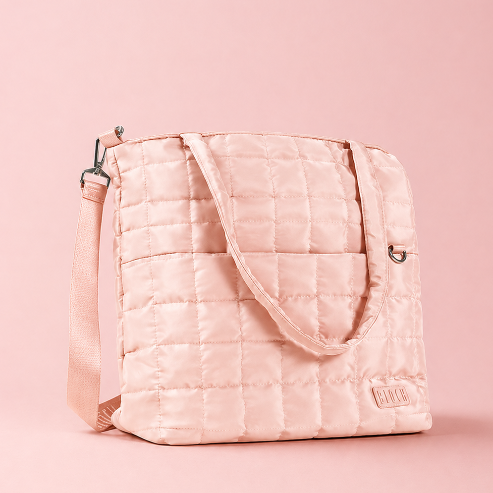 Bloch Arena Quilted Bag - Shell Pink