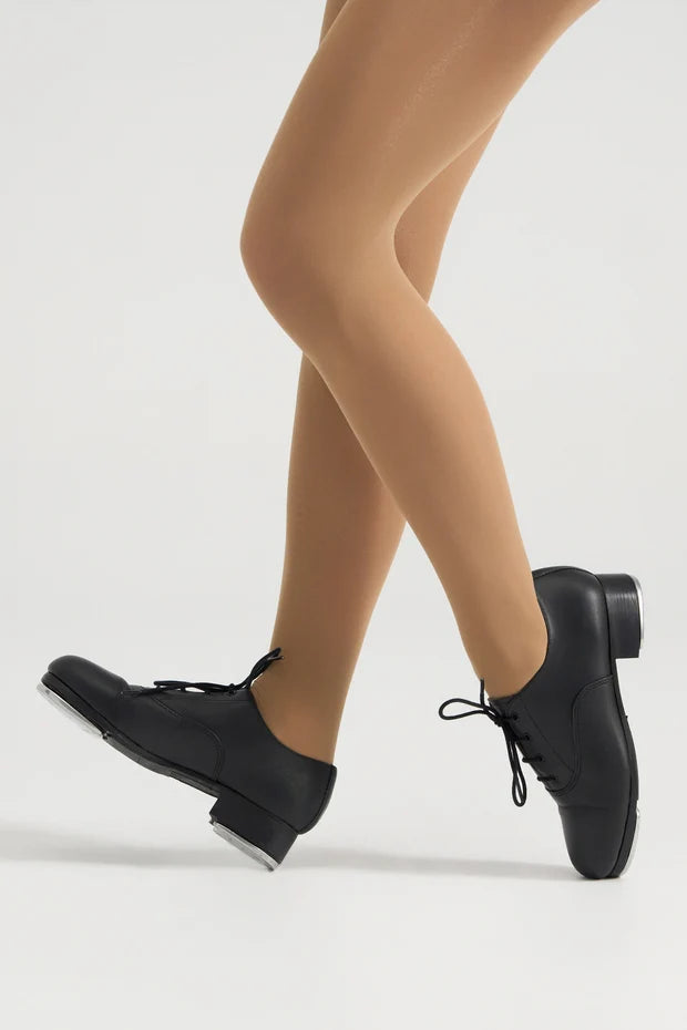 SLICK Dancewear Leather Lace Up Oxford Tap Shoe - Child